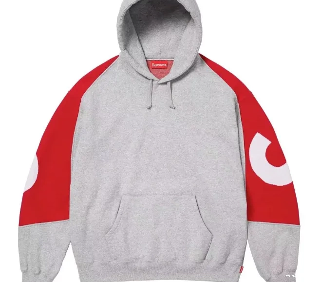 S HOODED L Back LOGO Grey M Big Sweatshirt Black BIG XL SWEATSHIRT JACQUARD Hoodie LOGO 0628